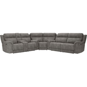 sectional durapella adj headrests levin pwr 3pc bodie